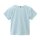 PeopleWearOrganic Kurzarm-Shirt GOTS "Lets be friends" aqua