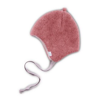 Popolini Baby-Bindemütze Wollfleece