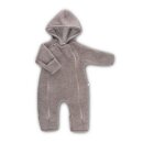 Popolini Baby-Overall Wollvlies mit Kapuze &...