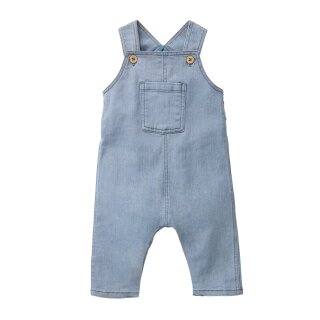 PeopleWearOrganic Twill-Latzhose stretch blaugrau