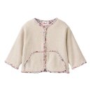 PeopleWearOrganic Fleece-Jacke kitt mélange mit...