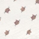 LÄSSIG Swaddle & Burp Mulltücher 3er Set - M (60x60cm) - Tiny Team Organic