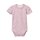 PeopleWearOrganic Kurzarm-Body GOTS "kleine Veilchen" malve