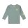 LÄSSIG Langarmshirt gerippt granitgrün