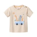 PeopleWearOrganic T-Shirt "Adventure Trio" sand