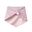 PeopleWearOrganic Halstuch "Kleine Veilchen" dunkelmalve