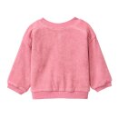 PeopleWearOrganic Frottee-Wendejacke himbeerrot GOTS