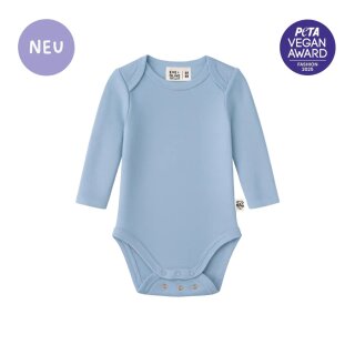 EVE+OLIVE Baby Body Langarm Lyocell - doppelte Knopfleiste