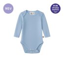 EVE+OLIVE Baby Body Langarm Lyocell - doppelte Knopfleiste