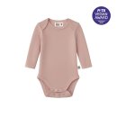 EVE+OLIVE Baby Body Langarm Lyocell - doppelte Knopfleiste