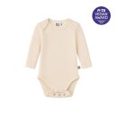 EVE+OLIVE Baby Body Langarm Lyocell - doppelte Knopfleiste