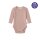 EVE+OLIVE Baby Body Langarm Lyocell - doppelte Knopfleiste
