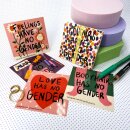 Slinga Illustration Sticker Set Genderroles 5 Stück