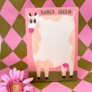 Slinga Illustration Notizblock Din A6 "Kuhle Idee"