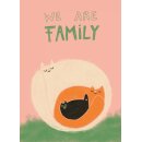 Slinga Illustration Postkarte Din A6 "We Are...