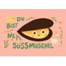 Slinga Illustration Postkarte Din A6...