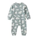 PeopleWearOrganic Langarm-Overall balsamgrün Hunde
