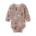 PeopleWearOrganic Langarm-Body taupe Katzen