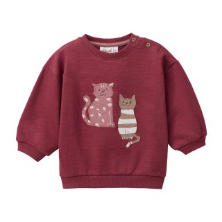 PeopleWearOrganic Sweat-Pullover Katze "Beste Freunde"