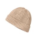 PeopleWearOrganic Strick-Mütze GOTS beige