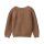 PeopleWearOrganic Merino-Strickjacke kastanie mélange GOTS