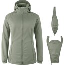 Feminine Silhouette der Mamalila Softshell-Tragejacke...