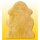 Lammfell gold/beige, geschoren