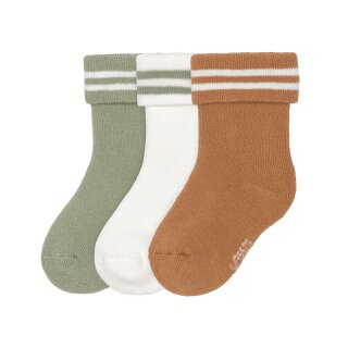 Streifen khaki/karamell