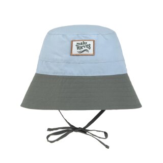 sky blue/deep olive