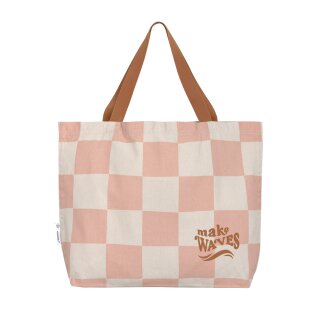 Check Pattern peach/sea salt